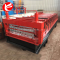 Galvanized double layer roofing sheet roll forming machine